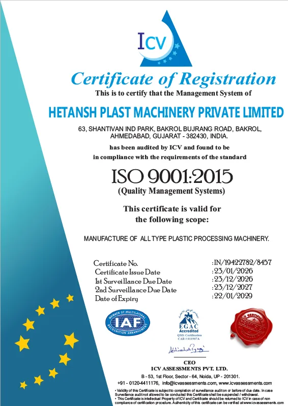 iso certificate